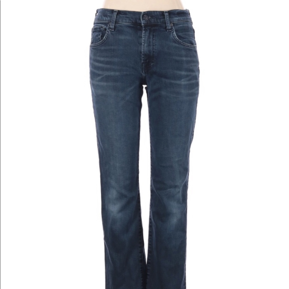 7 FAM standard size 30 dark wash jeans
